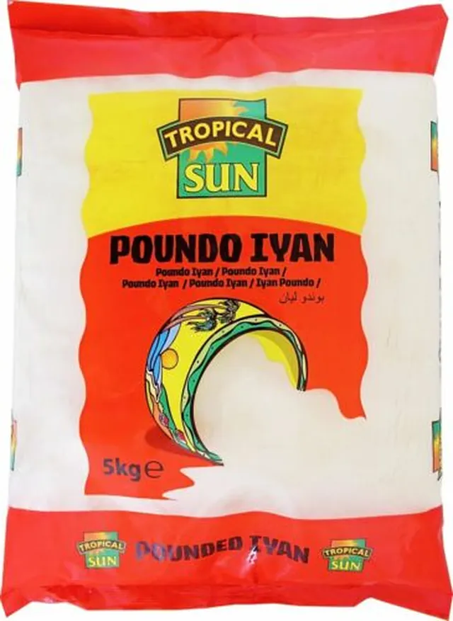Tropical Sun Pounded Yam Poundo Iyan 5kg in GB