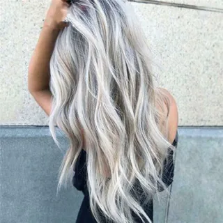 Ombre Blonde Long Curly Wigs Natural Wavy Hair Cosplay Wig | Upfrica - Groceries & Household - main product image