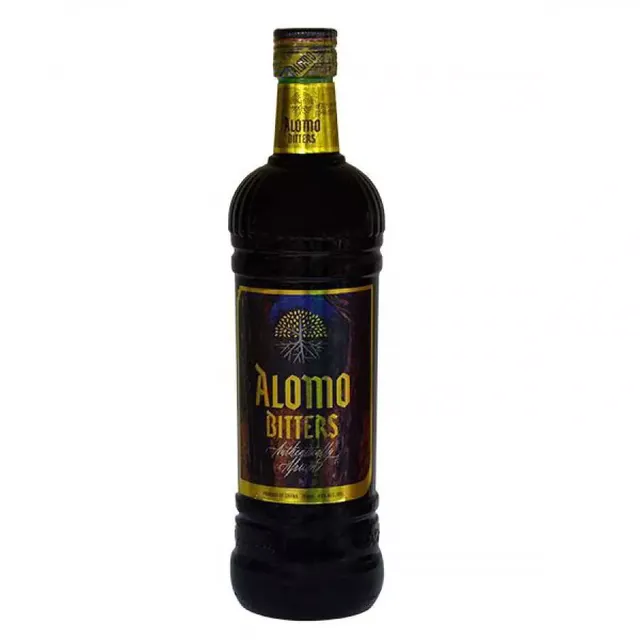 Alomo Bitters 750ml – Kasapreko Ghana Herbal Liqueur Made from Tropical Plant Extracts in GH