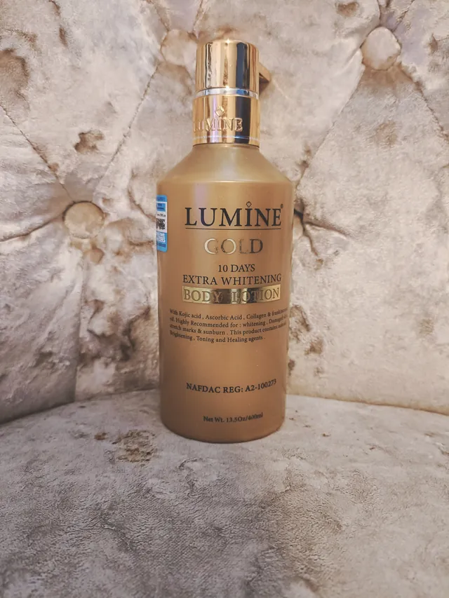 Lumine Gold Extra 3 In 1 Body And Face Lotion (one bottle) in GB