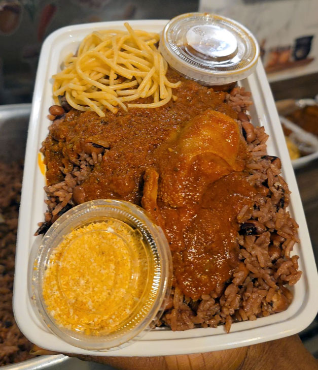 Waakye with Beef, Shito & Fish | Authentic African Ghanaian Food UK