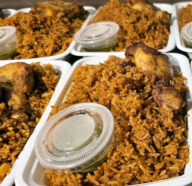 Jollof Rice with Grilled Chicken (Halal) | African Food UK in GB