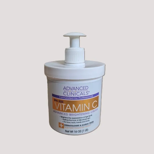 Advanced Clinicals Vitamin C Advanced Brightening Cream 454 G Age Spots in GB