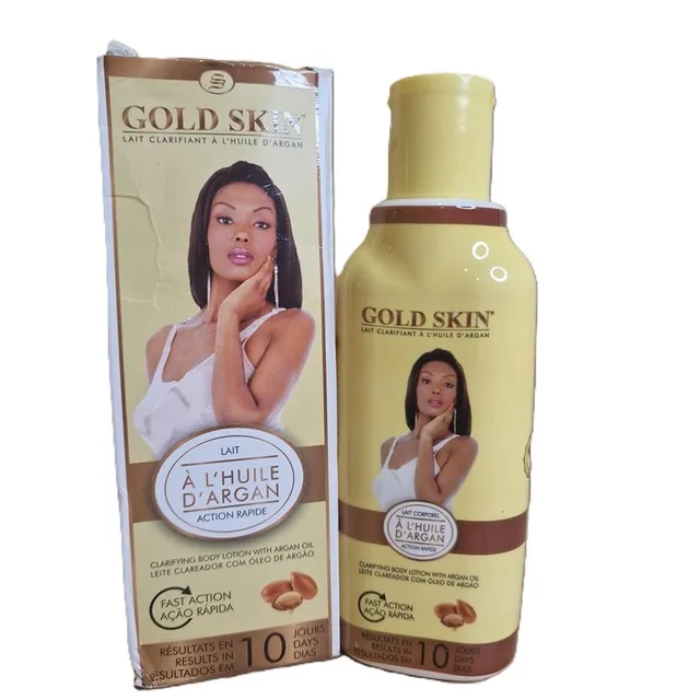 GOLD SKIN CLARIFYING BODY LOTION WITH ARGAN OIL 250ML in GB